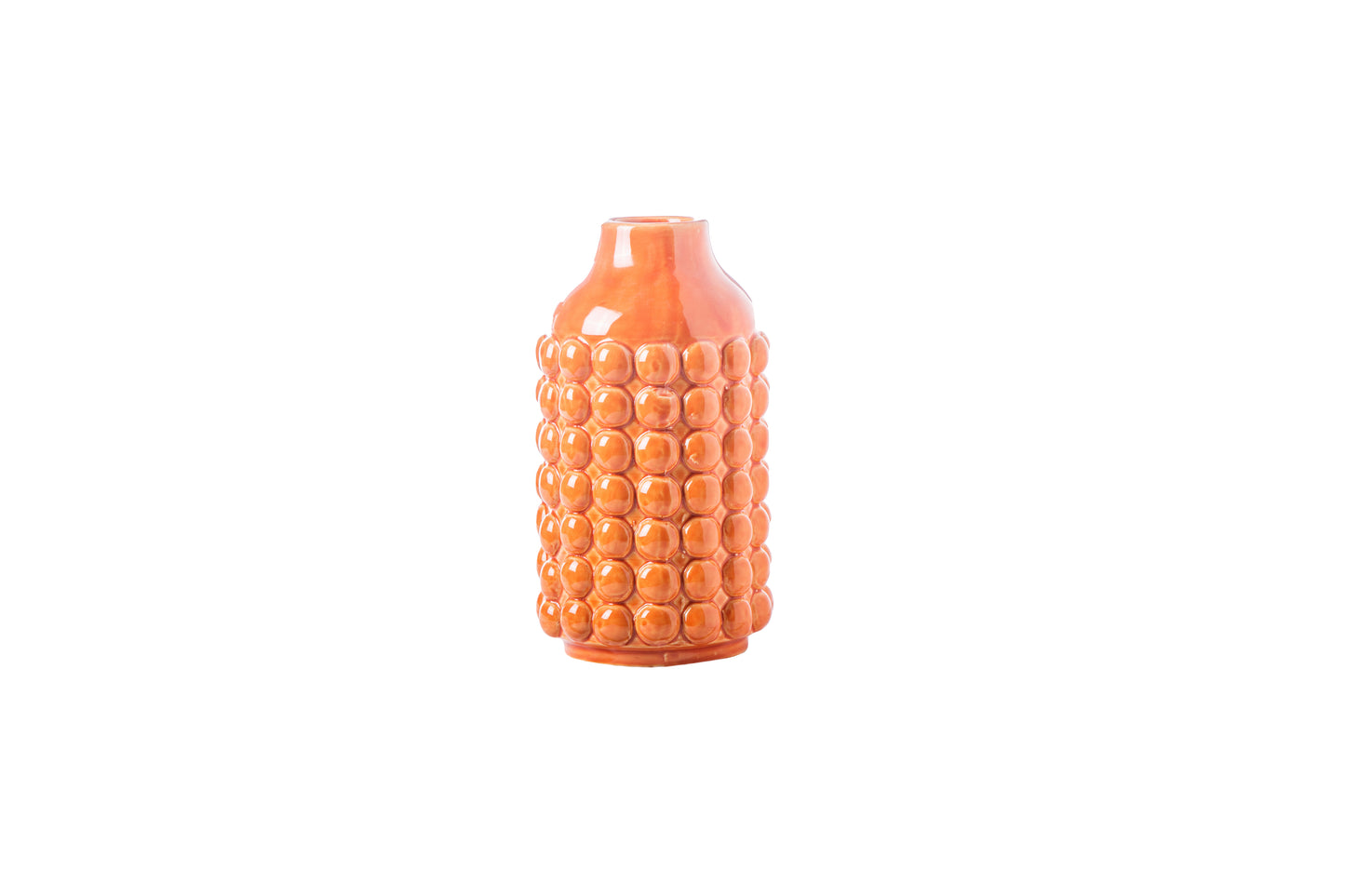 Nessa Round Bubbled Ceramic Vase