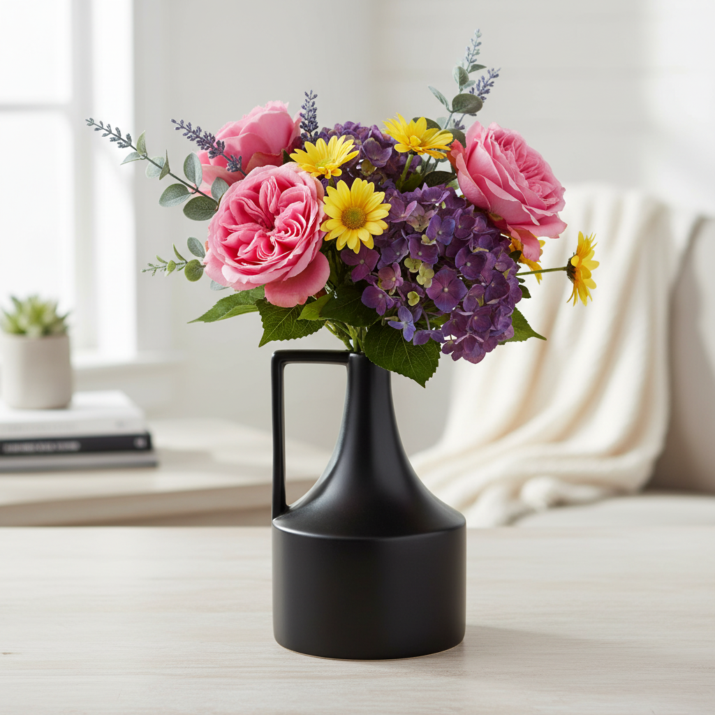 Ara Ceramic Decorative Trumpet Vase