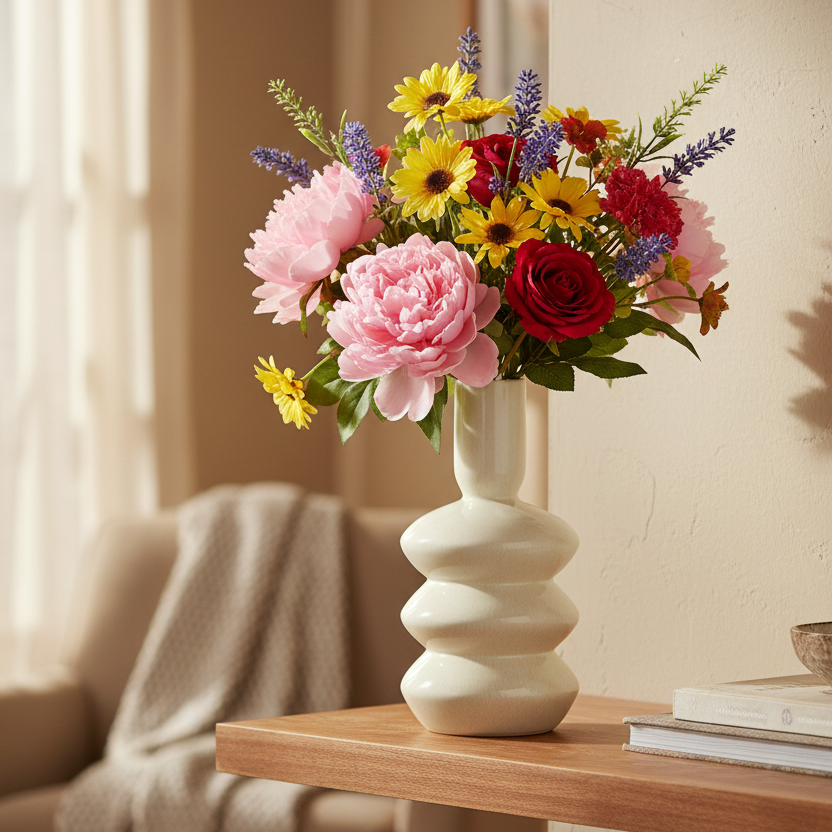 Riva Sculptural Ceramic Vase