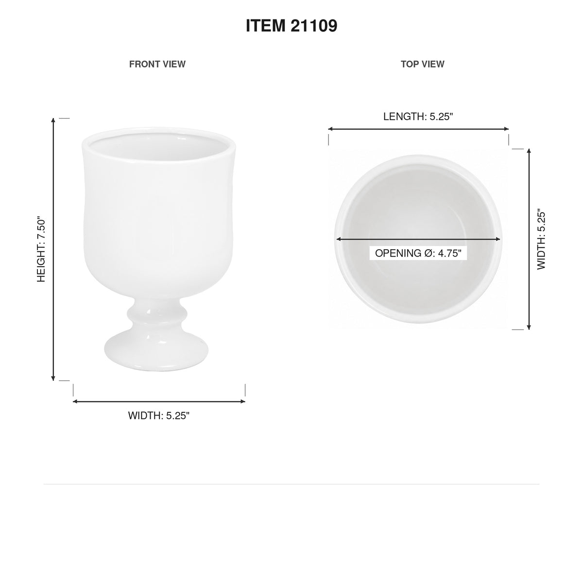 Juliette Dolomite Vase