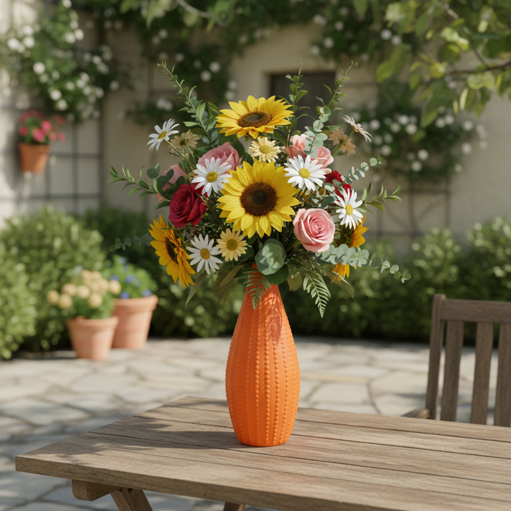 Trenleigh Ceramic Textured Tall Vases