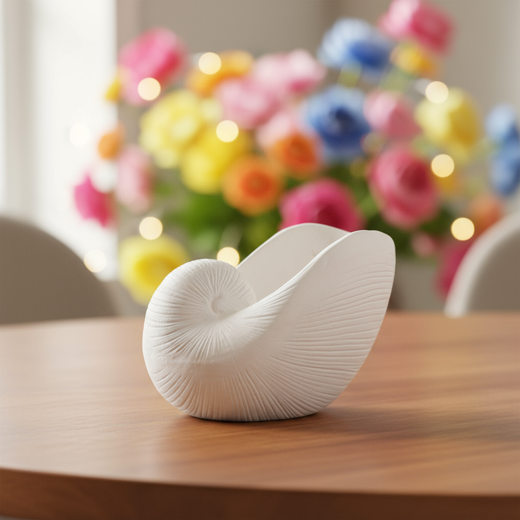 Levelle Polyresin Seashell Planter