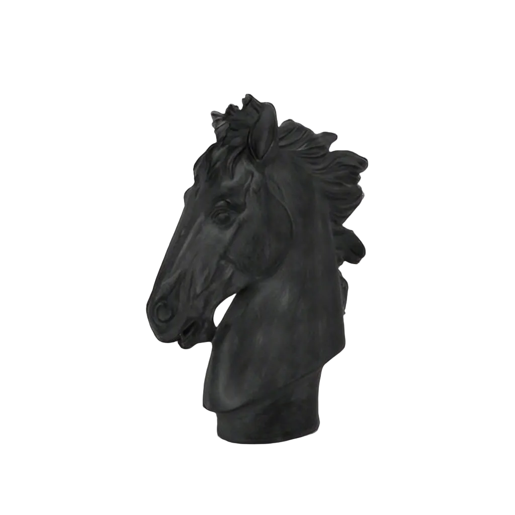 Breslin Resin Horse Head Sculpture