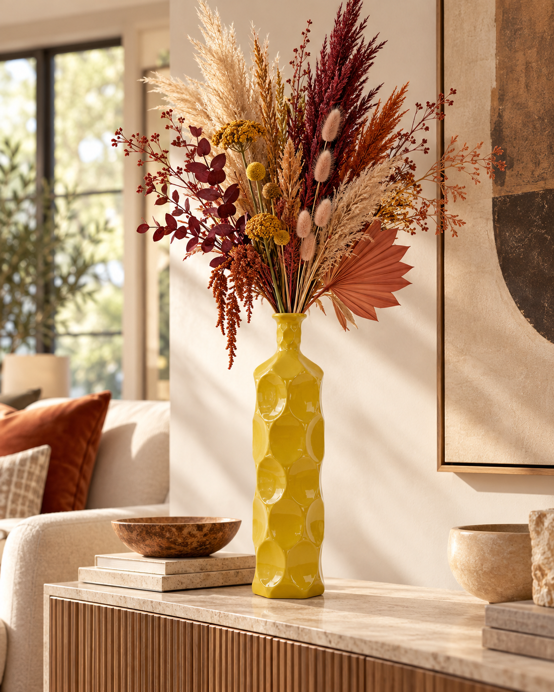 Dotty Ceramic Bottle Vases