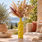 Dotty Ceramic Bottle Vases