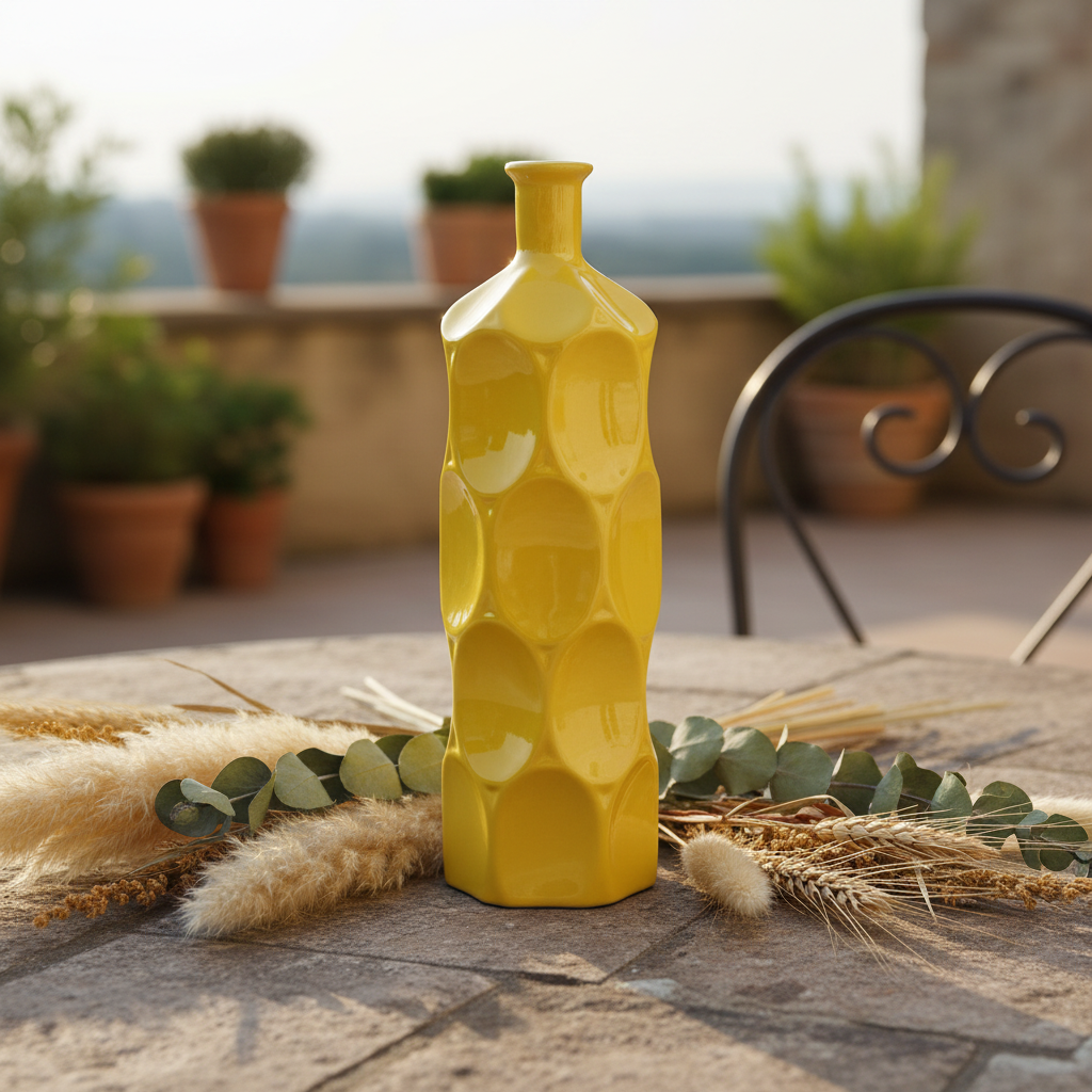 Dotty Ceramic Bottle Vases