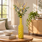 Rippled Ceramic Bottle Vase
