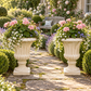 Ora Antique-Style Fiberglass Urn Planter