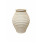 Terracotta Vase Large Off-White