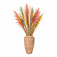 Nithya Handcrafted Cylindrical Textured Vase