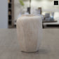 Aliona Handcrafted Faceted Angular Terracotta Vase