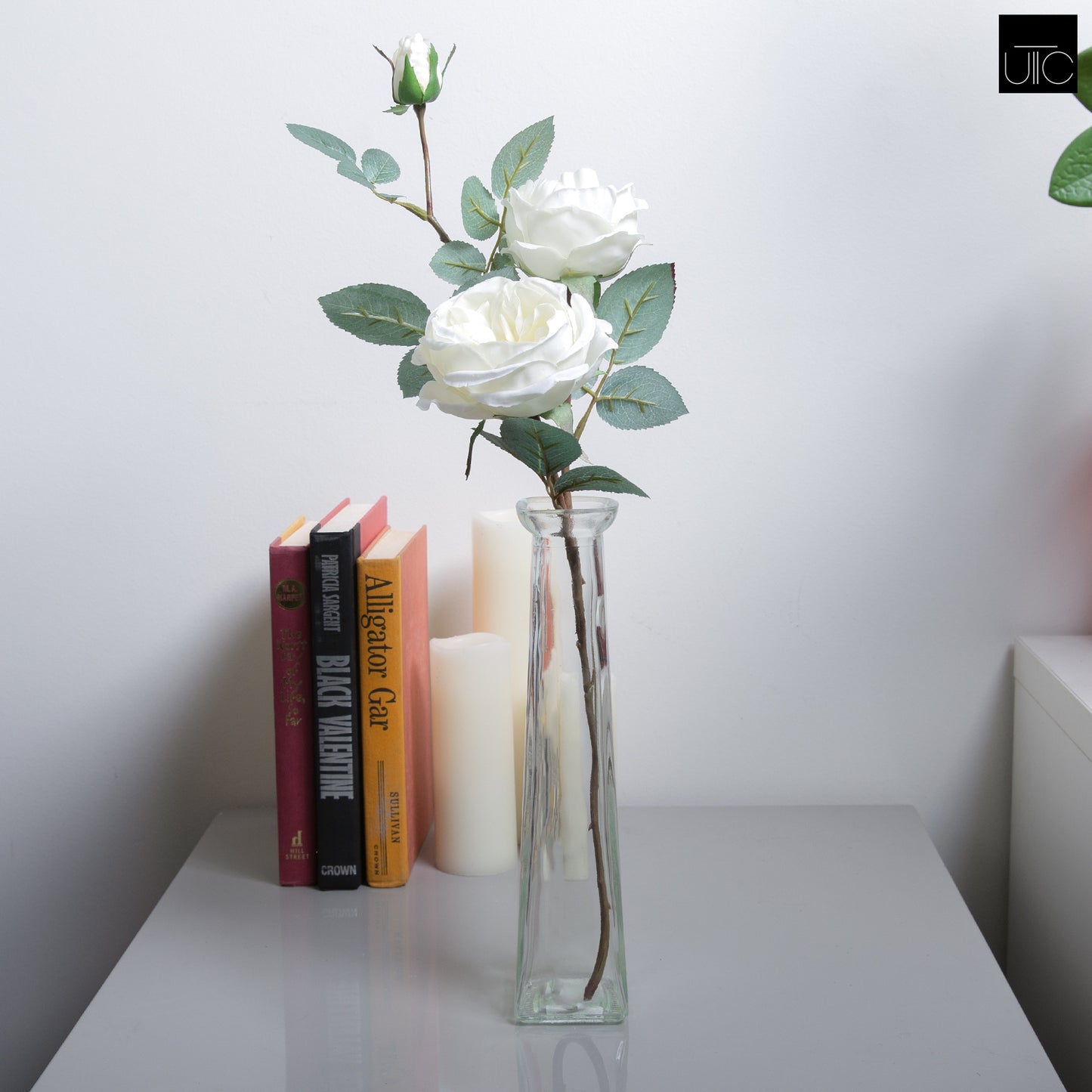 Selene Glass Bud Vase