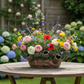 Shakya Ceramic Cluster Organic Vase