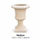 Ora Antique-Style Fiberglass Urn Planter