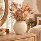 Molly Rolled-Rim Ceramic Vase