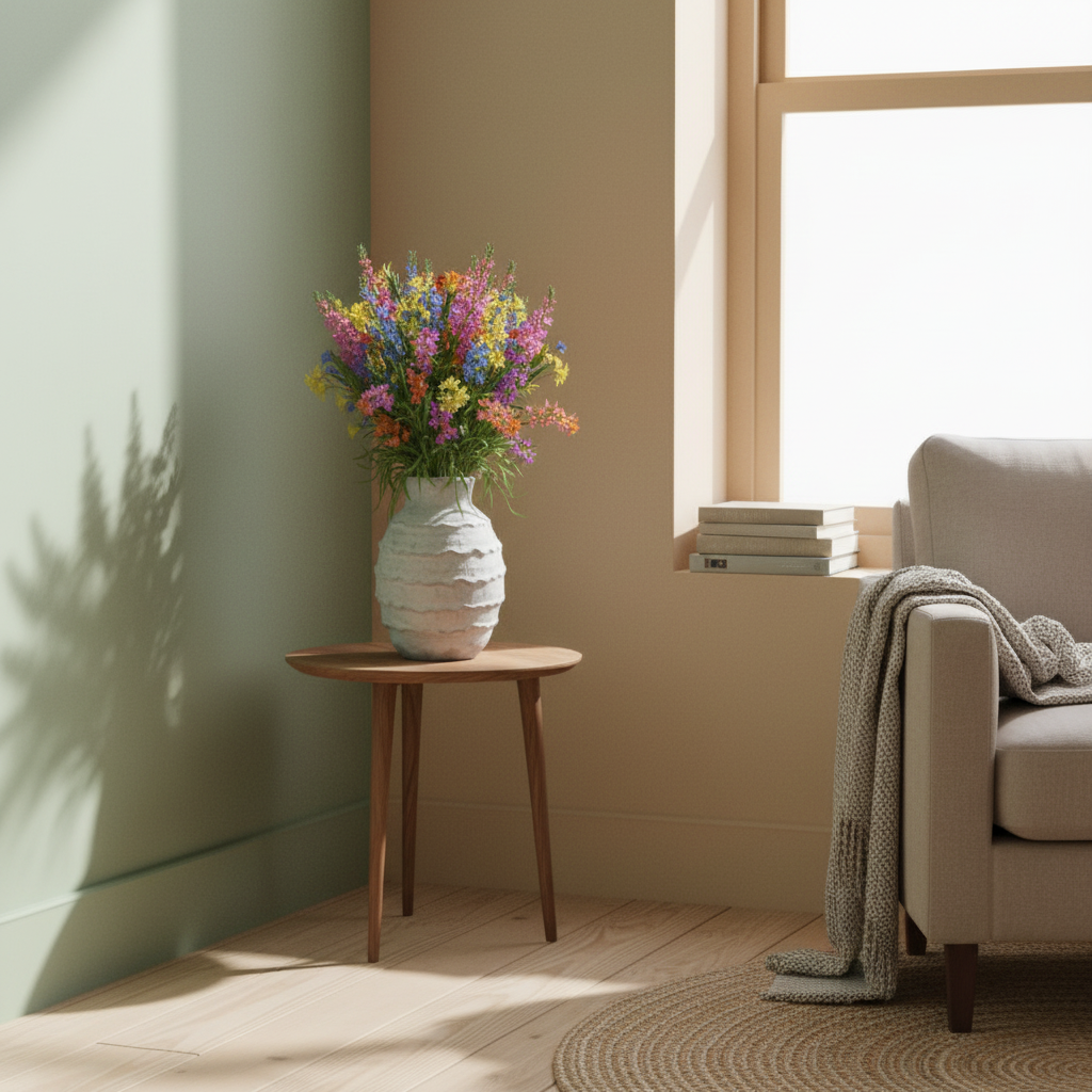 Inès Layered Textured Ceramic Vase