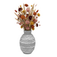 Inès Layered Textured Ceramic Vase
