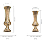 Riya Bulbous-Pedestal Fiberglass Urn - Small