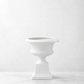 Aluna Campagna Fiberglass Urn Planter with Pedestal