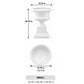 Aluna Campagna Fiberglass Urn Planter with Pedestal