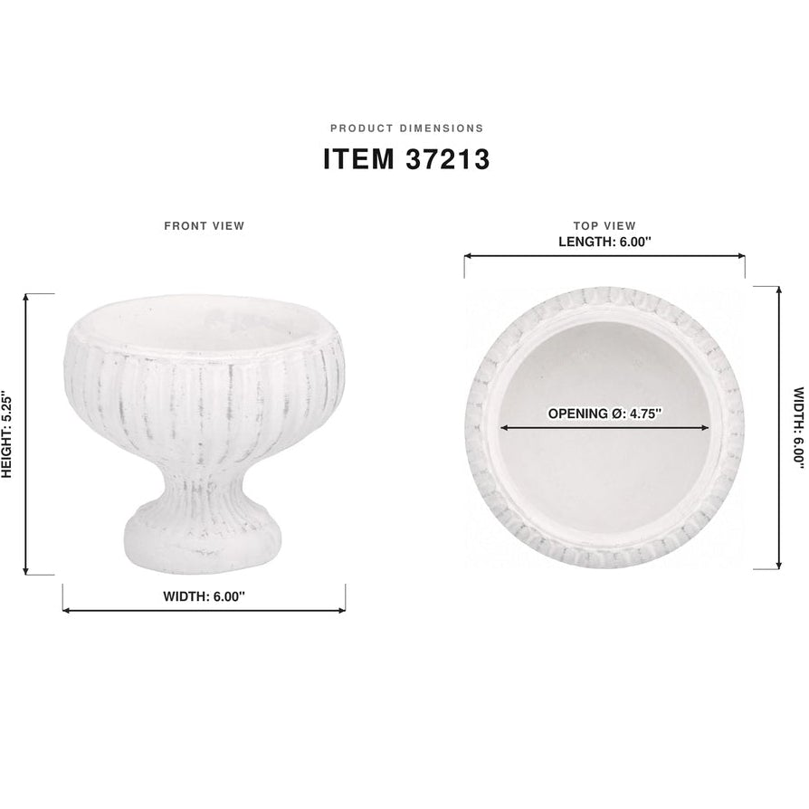 Corvin Cement Urn Planter
