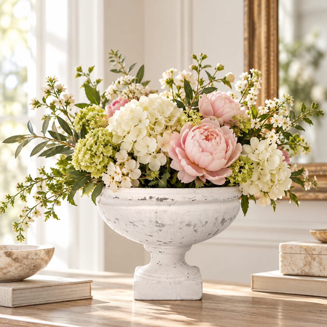 Weston Cement Urn Planter