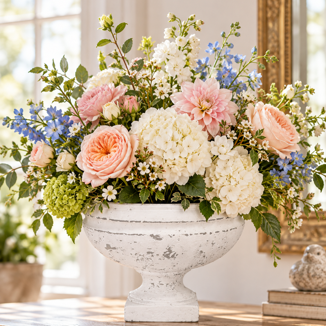 Weston Cement Urn Planter
