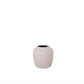Ovoid Ceramic Vase With Rough Pebbled Surface