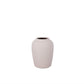 Ovoid Ceramic Vase With Rough Pebbled Surface