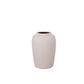 Ovoid Ceramic Vase With Rough Pebbled Surface