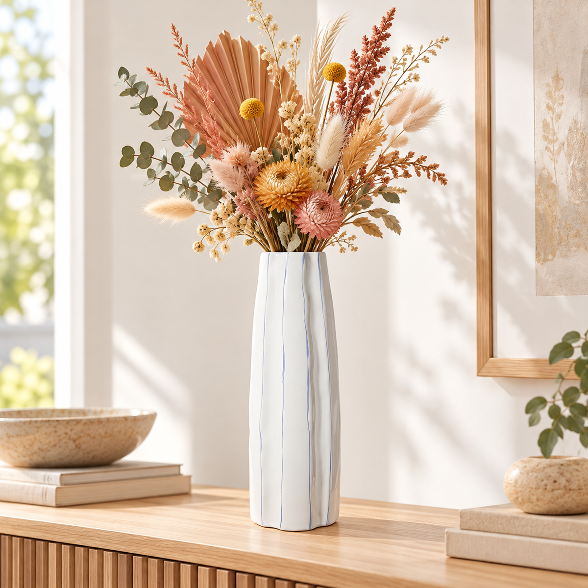 Celia Porcelain Crooked Pattern Vase
