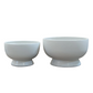 Alla Pedestal Ceramic Bowl (Set of 2)
