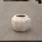 Misu Handcrafted Faceted Terracotta Planter Vase