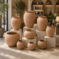 Celle Bulbous Round Ceramic Vase