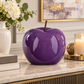 Sorrel Pearlescent Apple Decor