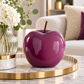 Sorrel Pearlescent Apple Decor