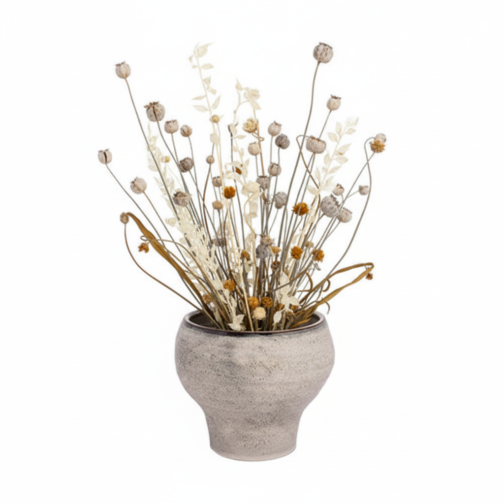 Grevelle Rounded Ceramic Vase