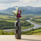 Capucine Ceramic Round Vase