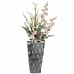 Niven Honeycomb Oval Metallic Vase