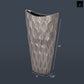Niven Honeycomb Oval Metallic Vase