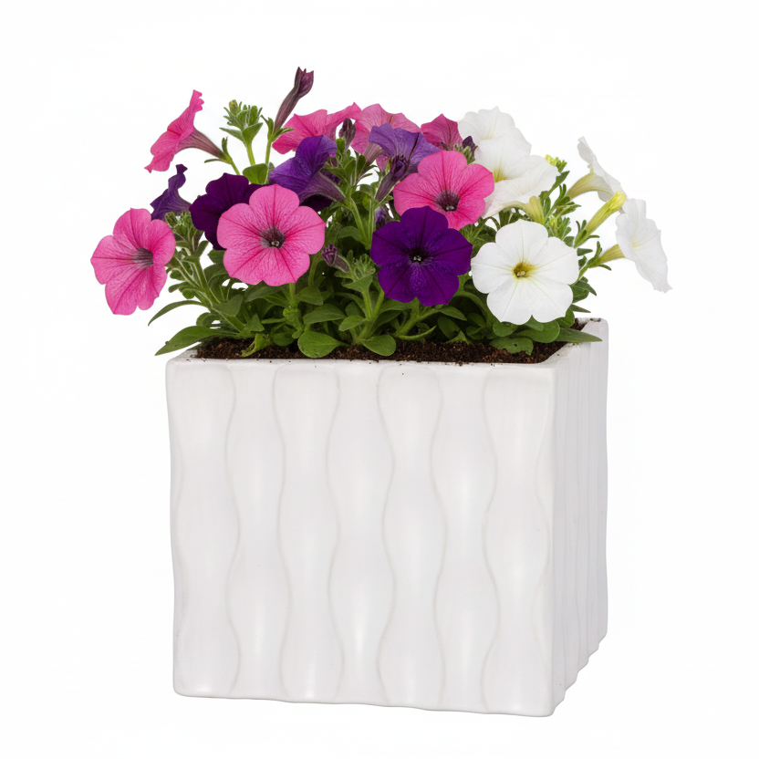 Wynn Geometric Ceramic Vase