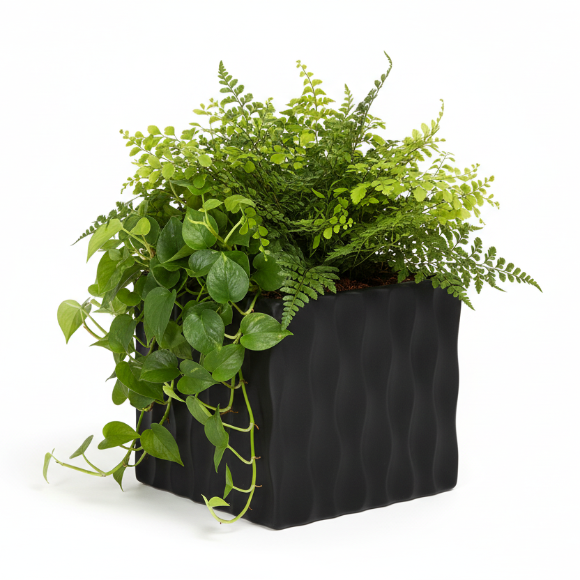 Wynn Geometric Ceramic Vase