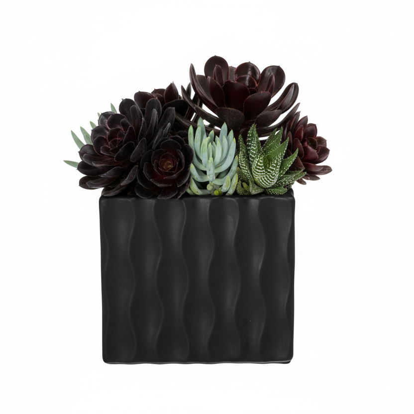 Wynn Geometric Ceramic Vase
