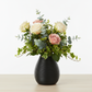Prienne Bellied Ceramic Ribbed Vase