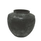Noir Terra Etched Vase