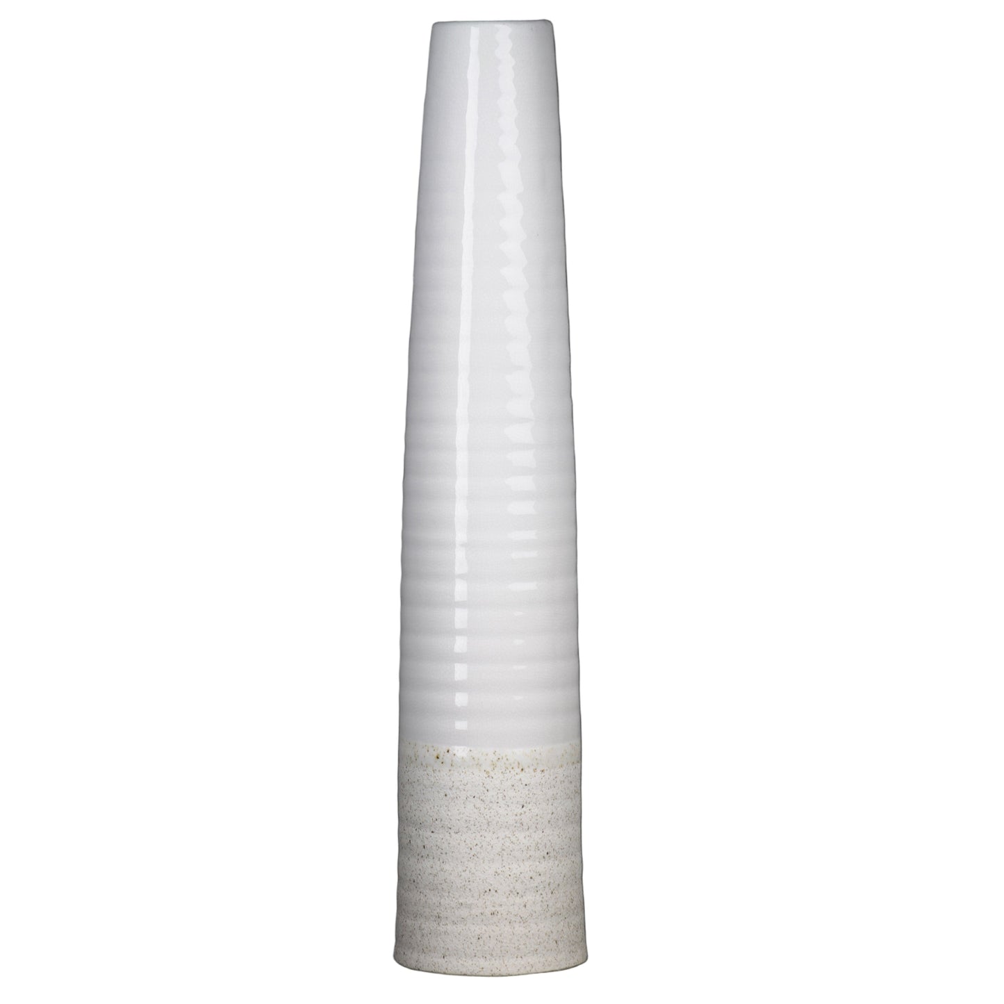 Calliope Ceramic Tall Round Vase
