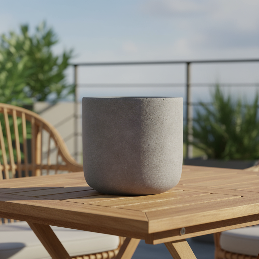 Neyra Terracotta Round Pot