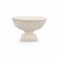 Cement Fluted Petal Wide Bowl