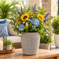 Fernanda Tribal Pattern Cement Vase