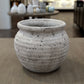 Kamilia Rustic Bell-Shaped Cement Planter